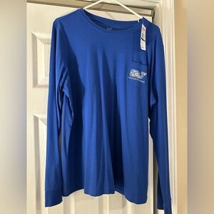 Vineyard Vines Women’s Blue Long Sleeve Shirt